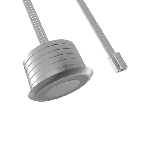 Integral LED 12V And 24V Master Sensor Touch On/Off And Dimming Recessed 17Mm Cutout With 3Pin Clip 1.5M  - ILDRAA104