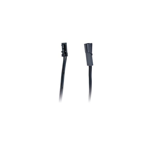 Integral LED 12V 2M Driver Extension Lead Male/Female 2Pin 2.54Mm Black Clips 3A Max  - ILDRAA116