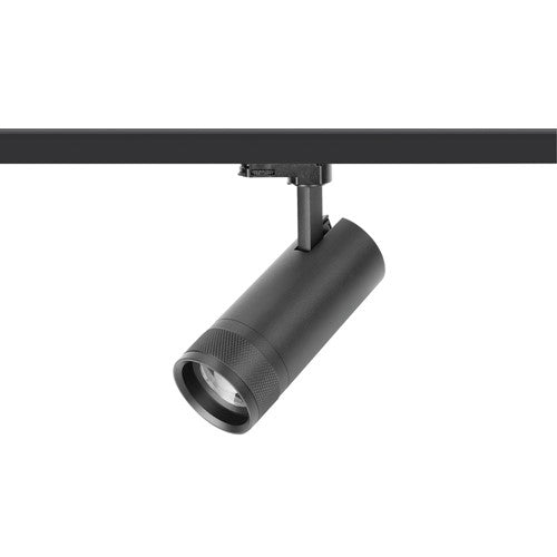 Integral LED Focuspro 24W Black Led Spot Light Non-Dimmable Zoomable Beam Angle 20-55 Deg Track Mounted 3 Circuit 3000K 175Mm Cri90 1750Lm 88Lm/W 220-240V  - ILTSL003