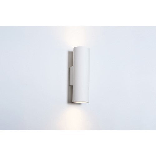 Integral LED Kos Indoor Decorative Plaster Wall Light Ip20 For 2 X Gu10 White Integral  - ILDEC007