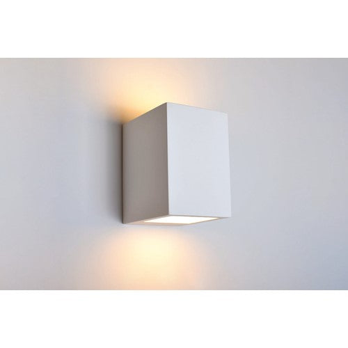 Integral LED Arta Indoor Decorative Plaster Wall Light Ip20 For 1 X G9 White Integral  - ILDEC011