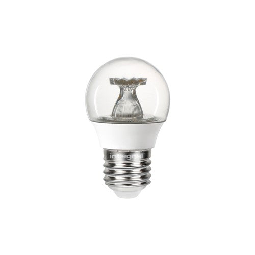 Integral LED Golf Ball Bulb E27 470Lm 4.9W 2700K Non-Dimm 220 Beam Clear Integral  - ILGOLFE27NC055