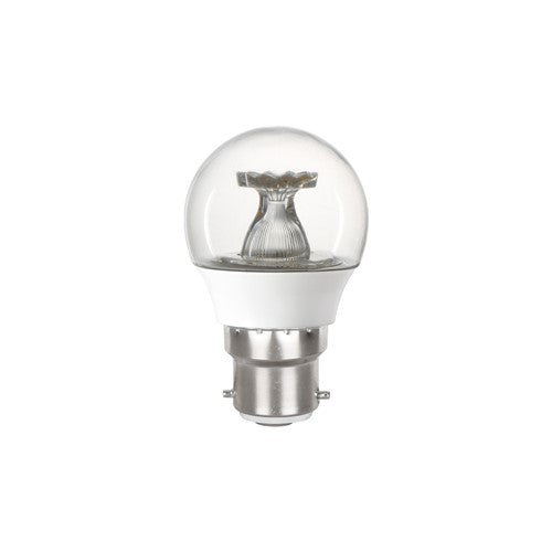 Integral LED Golf Ball Bulb B22 250Lm 2.9W 2700K Non-Dimm 220 Beam Clear Integral  - ILGOLFB22NC053