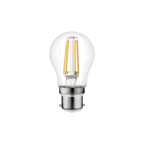 Integral LED Omni Filament Golf Ball Bulb B22 470Lm 3.4W 2700K Dimmable 330 Beam Clear Full Glass  - ILGOLFB22DC062