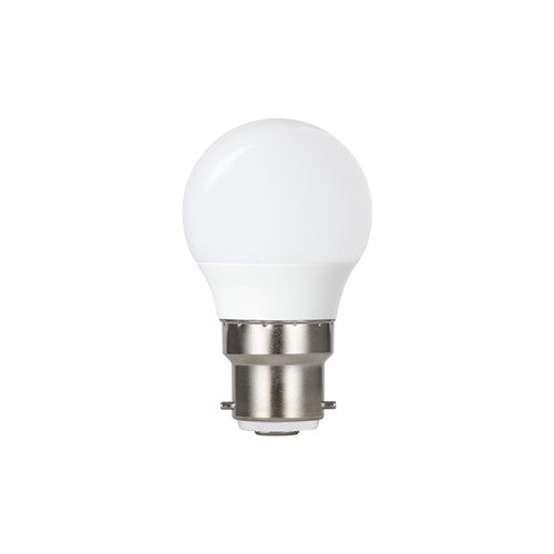 Integral LED Golf Ball Bulb B22 250Lm 2.2W 2700K Non-Dimm 240 Beam Frosted Integral  - ILGOLFB22NC051