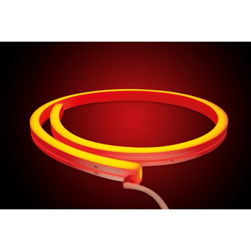 Integral LED Neon Strip Side Bend Ip67 5M Red 24V 9.6W/M 120Led/M 120 Beam Box Pack  - ILSTREDC184E