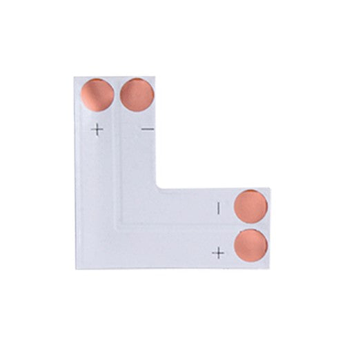 Integral LED L Shape Corner Pcb Pad 5Pack Suitable For Use With 2 X Ilstaa303 (8Mm) Dc3-24V / 3.5A Max  - ILSTAA301