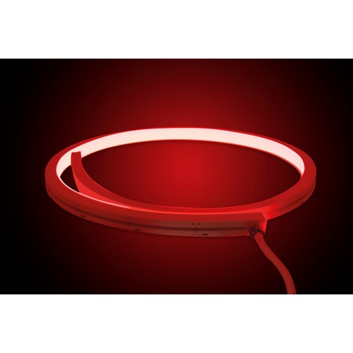 Integral LED Neon Strip Top Bend Ip67 10M Red 24V 9.6W/M 120Led/M 120 Beam Box Pack  - ILSTREDC198E