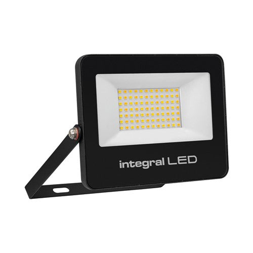 Integral LED Super Slim 2 Floodlight Ip67 3000Lm 30W Tuya 3000/4000/6500K 120° Dimmable 100Lm/W Black Integral  - ILFLC247