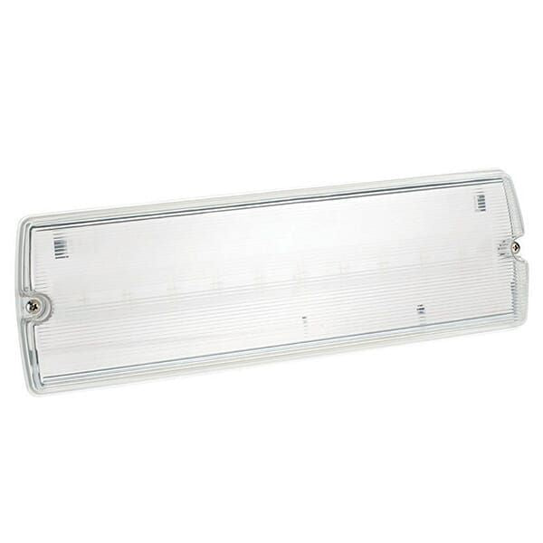 Spectrum 3.3W LED IP65 Emergency Bulkhead - Maintained/Non-Maintained - Includes 4 New Legends