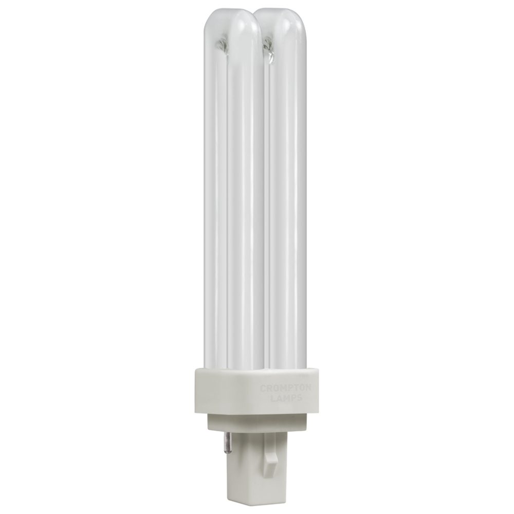 LED CFL Double Turn D Type - 5W - 3000K - G24D/Q