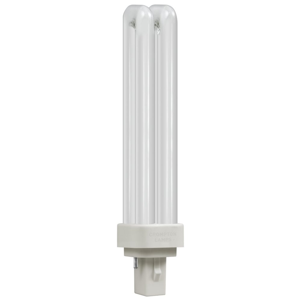 LED CFL Double Turn D Type - 6W - 4000K - G24D/Q