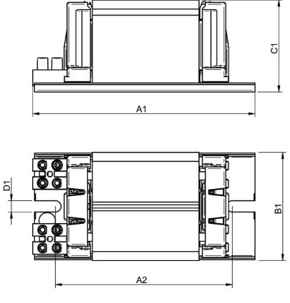 BHL125K202A2  125w MBF/U Ballast