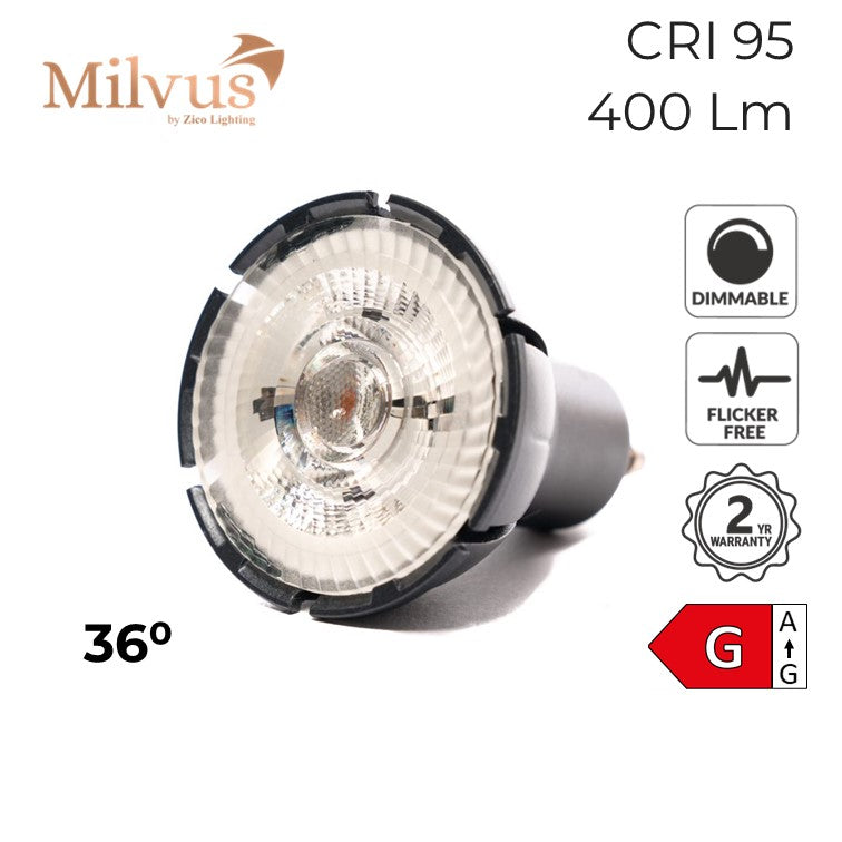 Colour Balance GU10 Dimmable Spotlight 7W 2200K 36° ZFXGU10/7W2236B