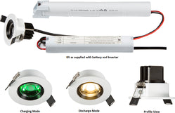 ENM5 LED Emergency KITS Knightsbridge - Easy Control Gear