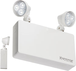 230V IP20 6W LED Twin Spot Emergency Light LED Emergency Twin Spot Knightsbridge - Easy Control Gear