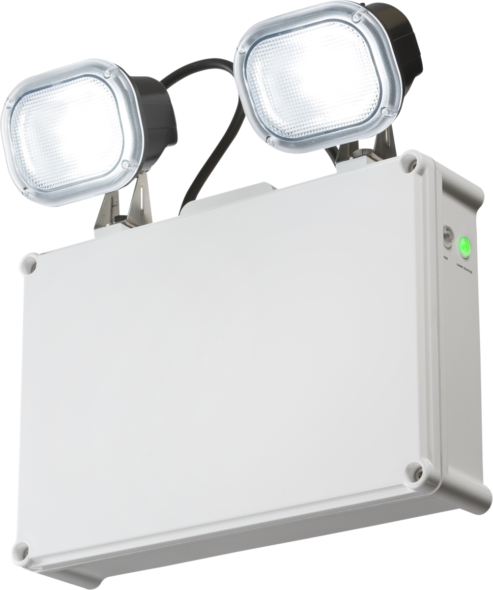 230V IP65 2 x 3W LED Twin Emergency Spotlight LED Emergency Twin Spot Knightsbridge - Easy Control Gear