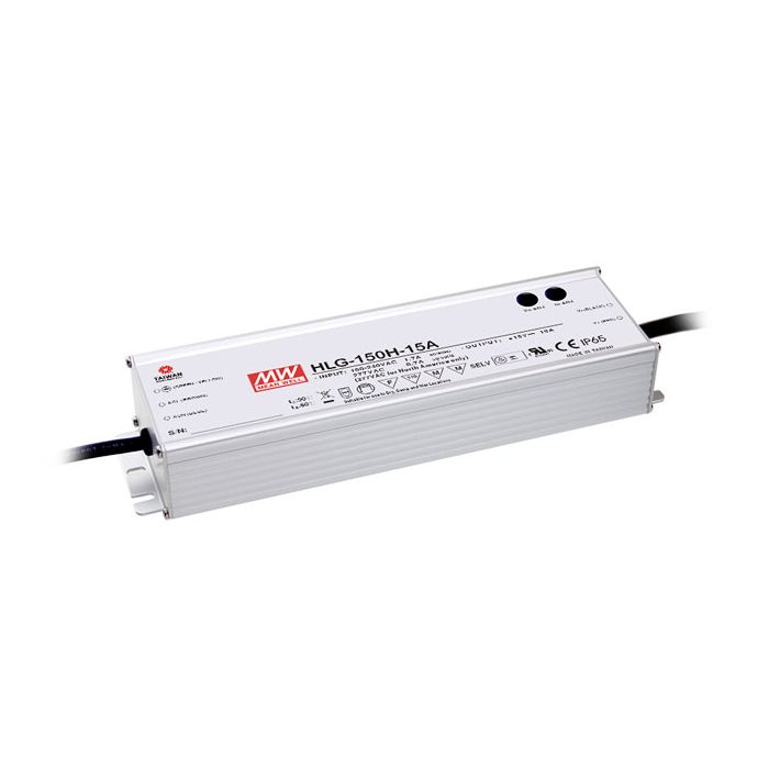 HLG-150H-54A - Mean Well LED Driver HLG-150H-54A 150W 54V LED Driver Meanwell - Easy Control Gear