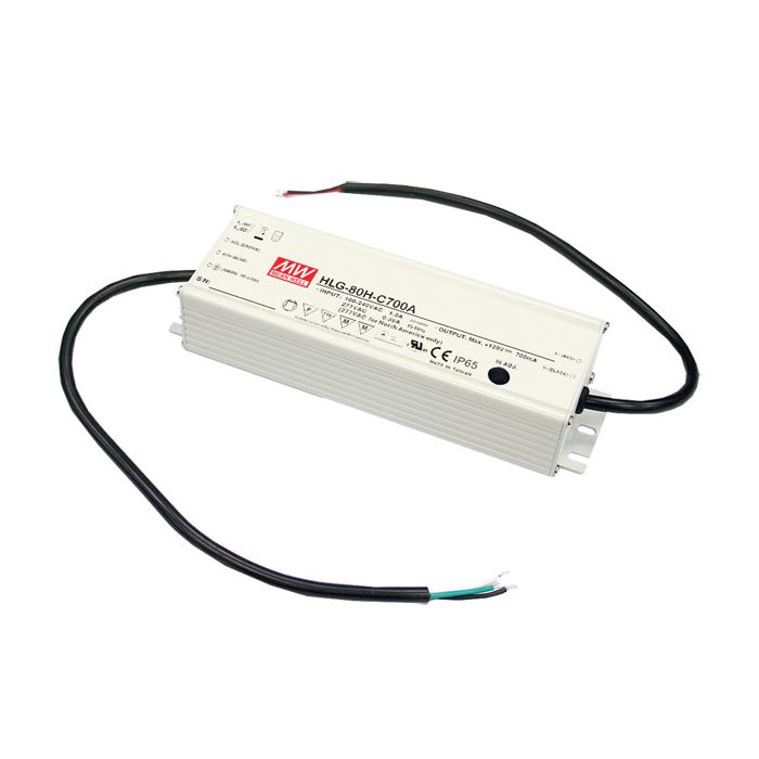 HLG-80H-15B - Mean Well LED Driver HLG-80H-15B 80W 15V LED Driver Meanwell - Easy Control Gear