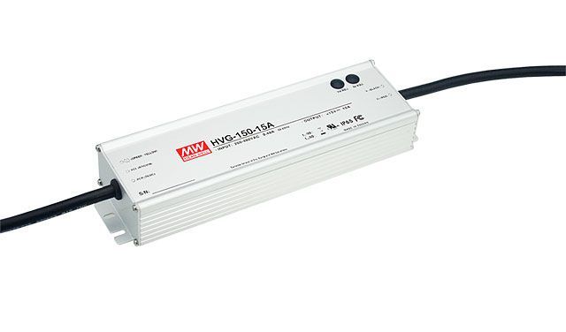 HVG-150-BS - Mean Well HVG-150B Series Dimmable LED Driver 150W 15V – 54V LED Driver Meanwell - Easy Control Gear