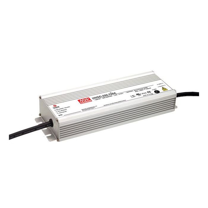 HVGC-320-BS - Mean Well HVGC-320 Series LED Driver 300-320W 700-2500mA LED Driver Meanwell - Easy Control Gear